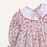 Vestido Clara cuello blanco