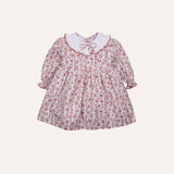 Vestido Clara cuello blanco