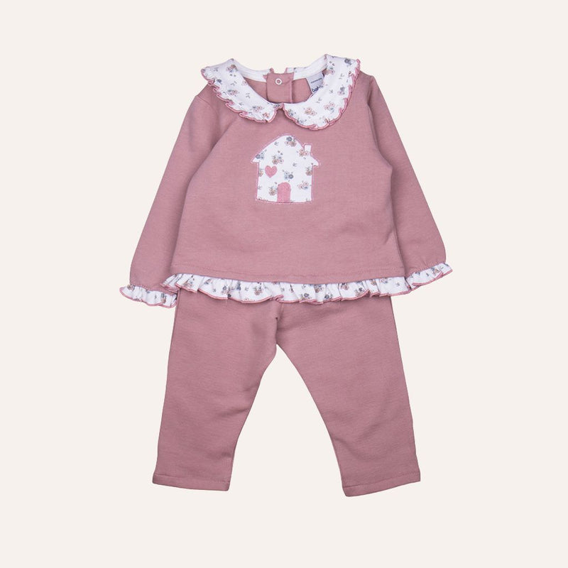 Conjunto casita flores