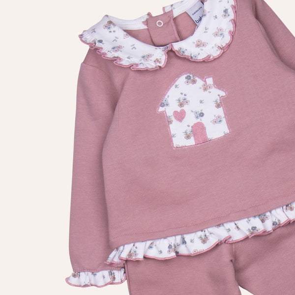 Conjunto casita flores