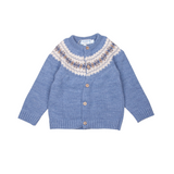 Chaqueta punto cenefa