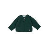 Chaqueta punto bobo con dos botones