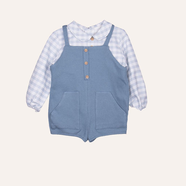 Conjunto blusa cuadros Ondulina