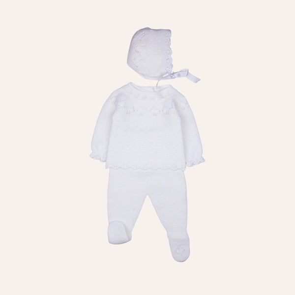 Conjunto bebé calados