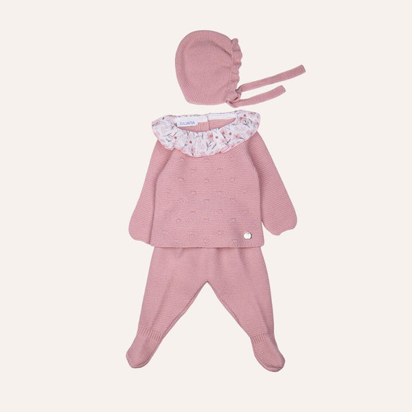 Conjunto bodoques rosa