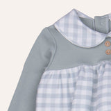 Ranita cuadros verdes