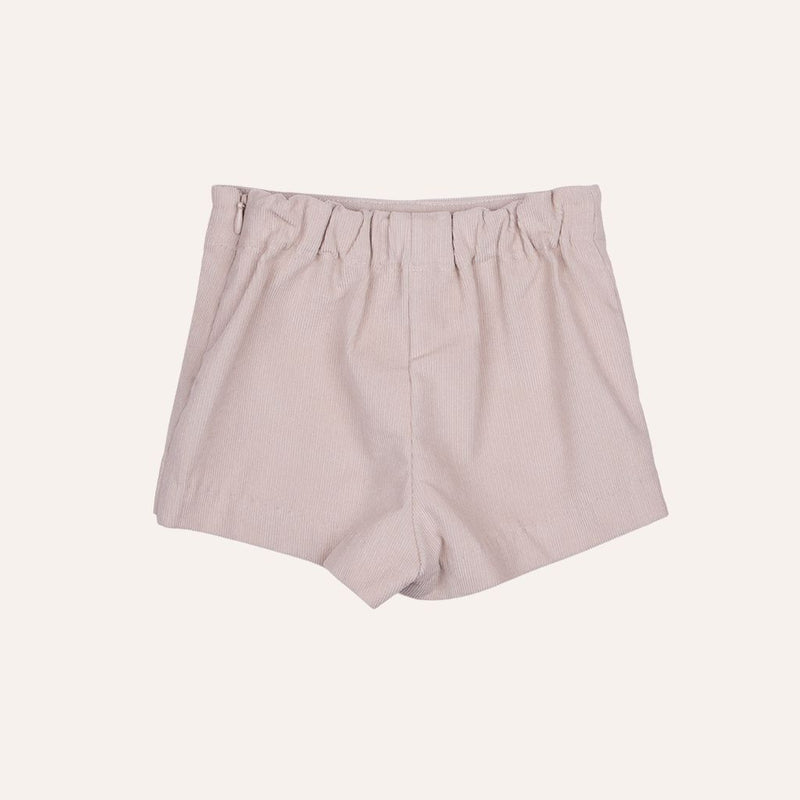 Falda-short micro pana