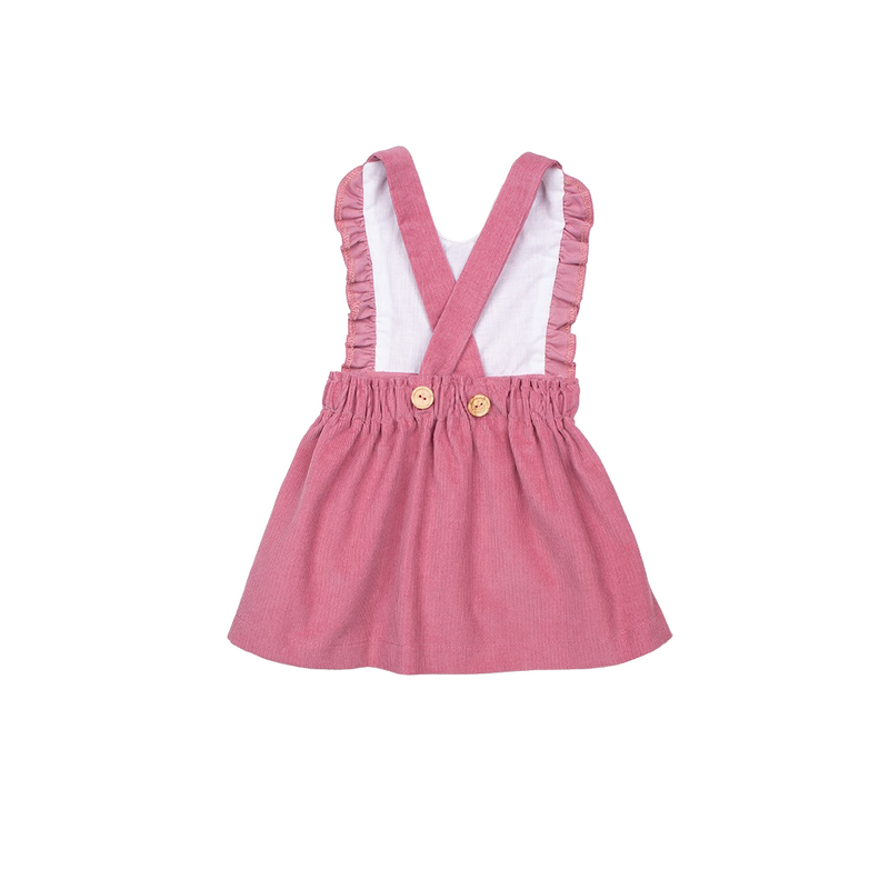 Pichi con volante micropana lisa