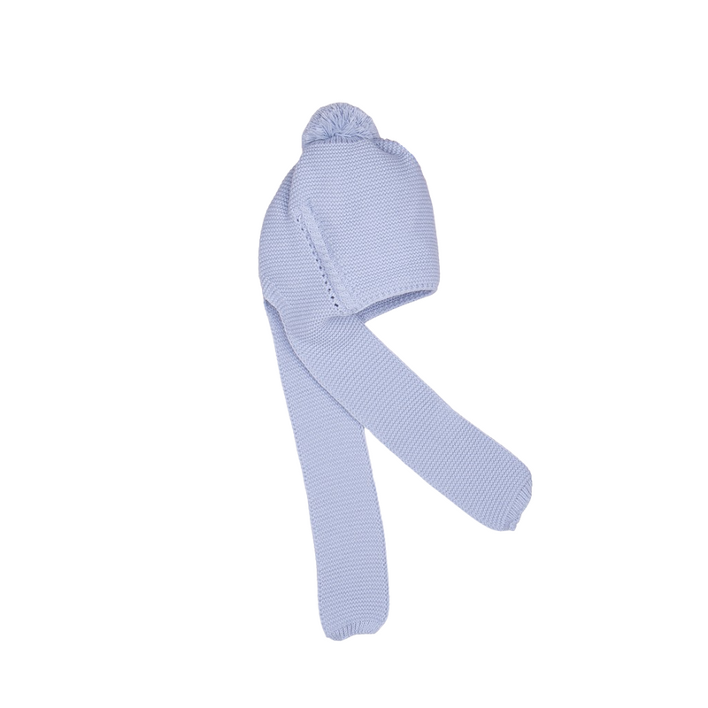 Gorro orejero con bufanda unida