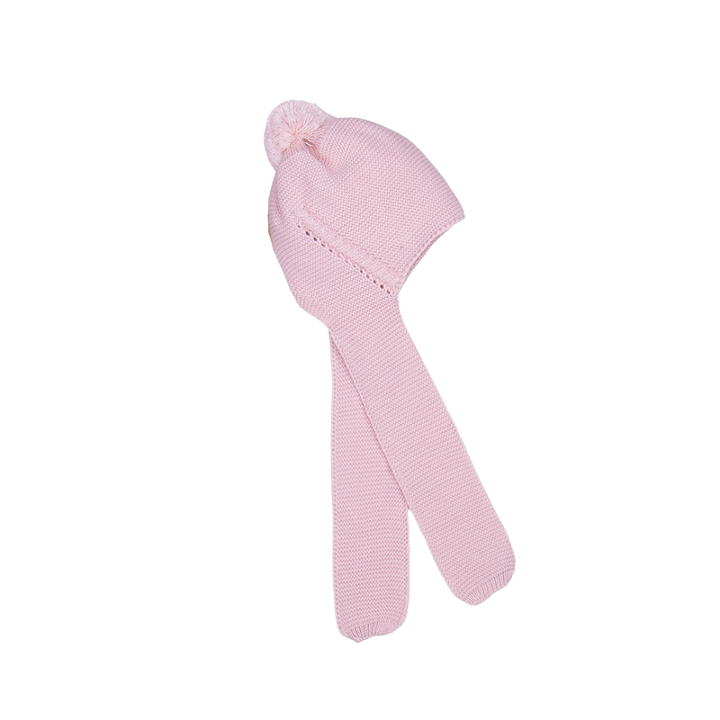 Gorro orejero con bufanda unida