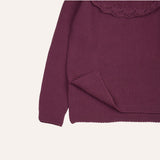 Jersey cuello frambuesa