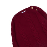 Jersey trenzado cuello a la caja