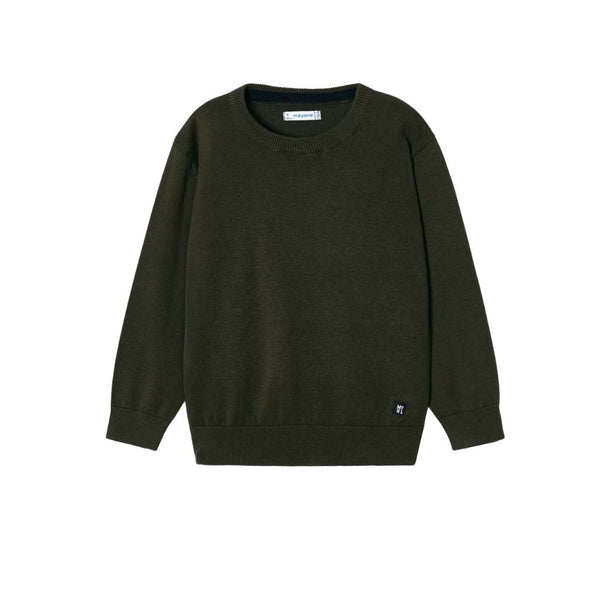 Jersey cuello a la caja algodón