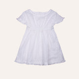 Vestido playero blanco kaftan