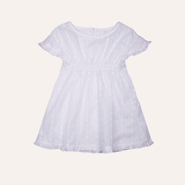 Vestido playero blanco kaftan