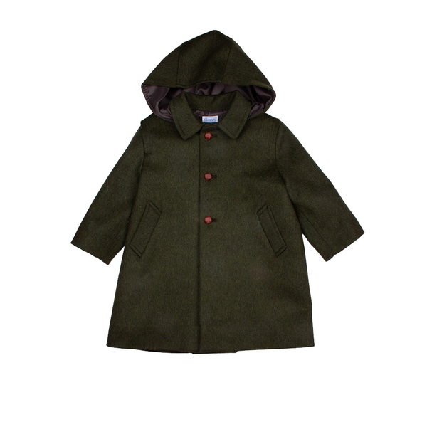 Abrigo loden verde