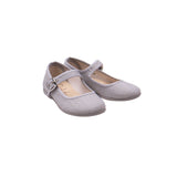 Mercedita lino hebilla plateada I