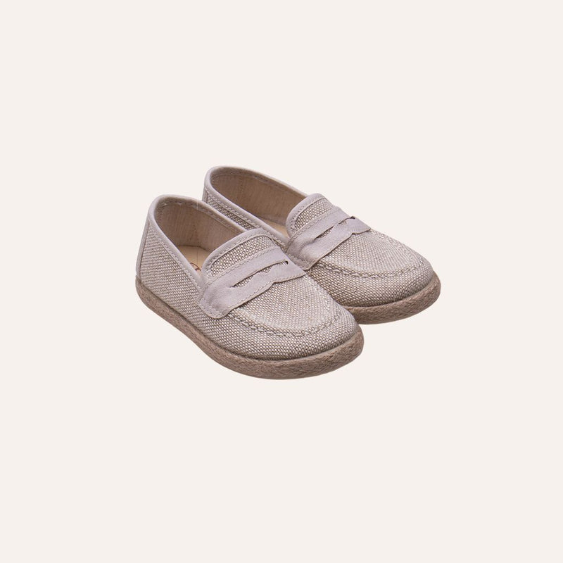 Mocasín lino antifaz