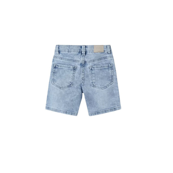 Bermuda jeans claro 5 bolsillos