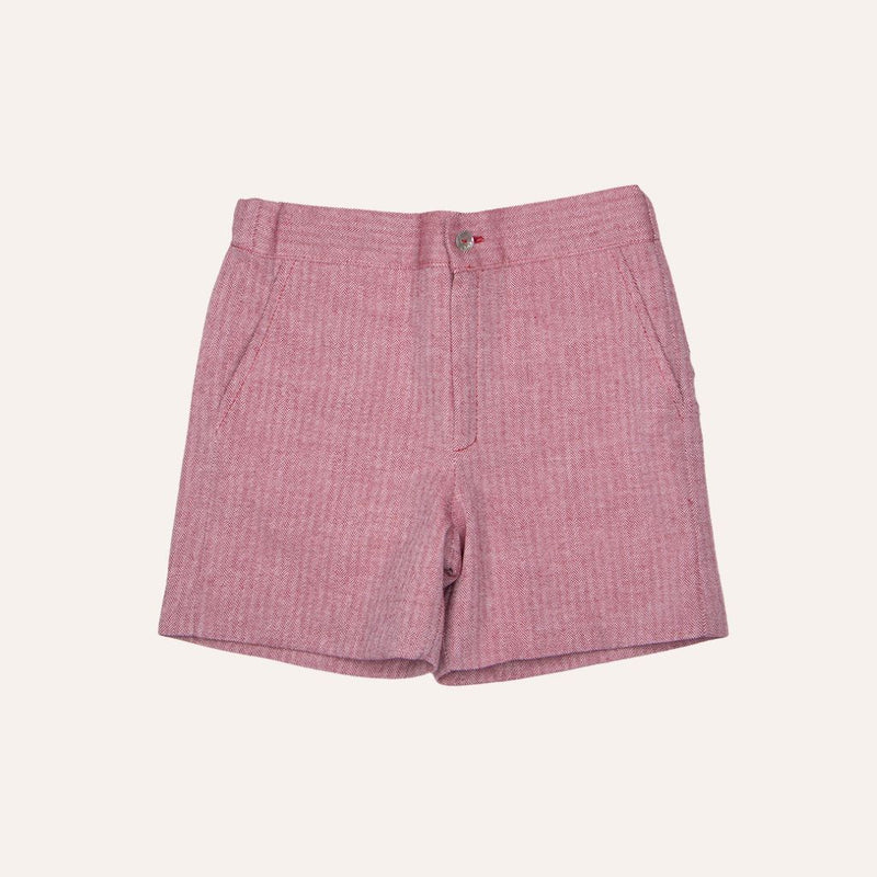 Pantalón corto espiga