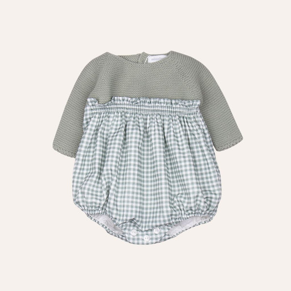 Pelele combinado vichy