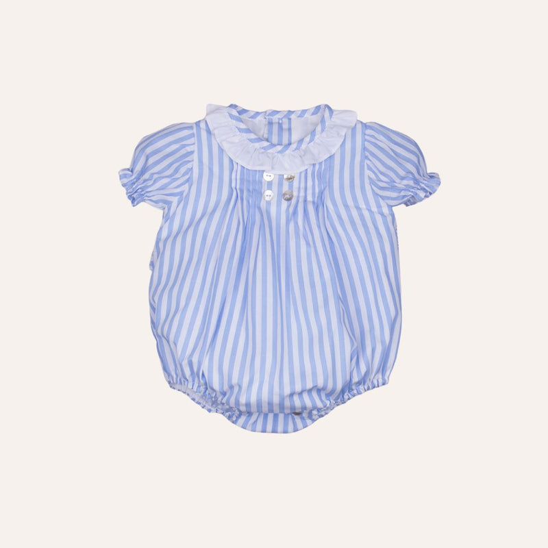 Ranita rayas tablón botón nácar