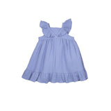 Vestido bambula volantes