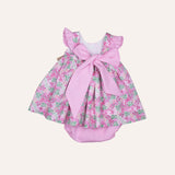 Jesusito flores rosas manga alita vichy