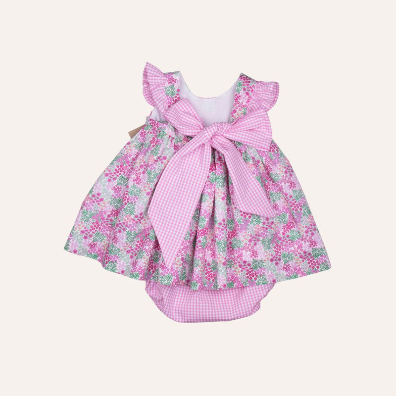 Jesusito flores rosas manga alita vichy