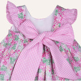 Jesusito flores rosas manga alita vichy