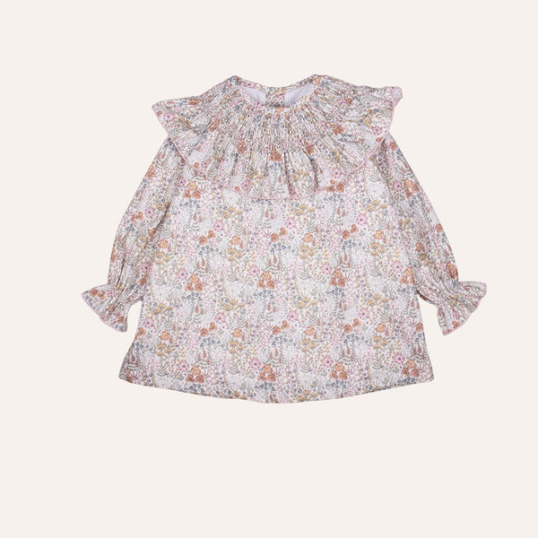 Vestido maxi rosa mostaza