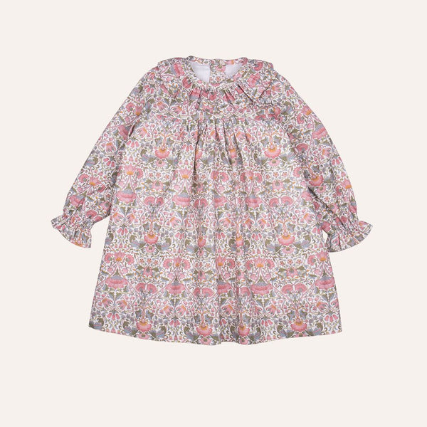 Vestido tallos rosas