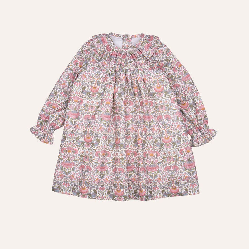 Vestido tallos rosas