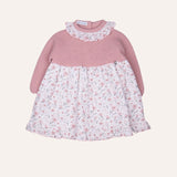 Vestido bodoques rosa