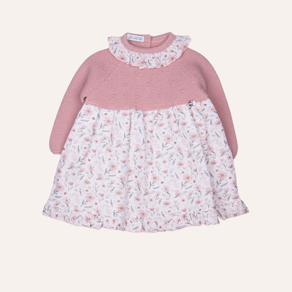 Vestido bodoques rosa