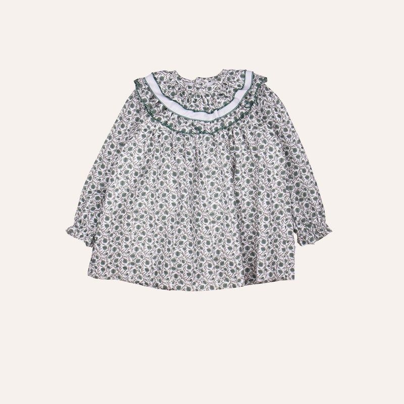 Vestido granadas verdes