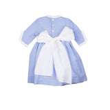 Vestido fajin manga francesa