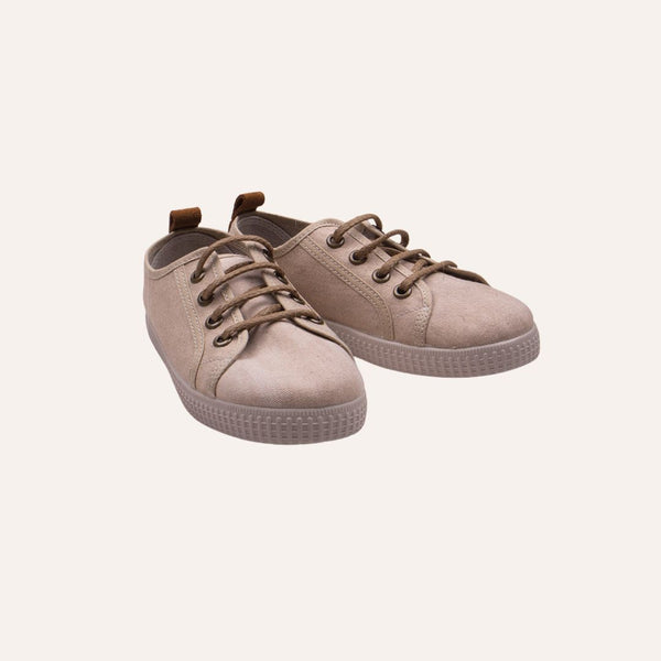 Deportivo lona cordones