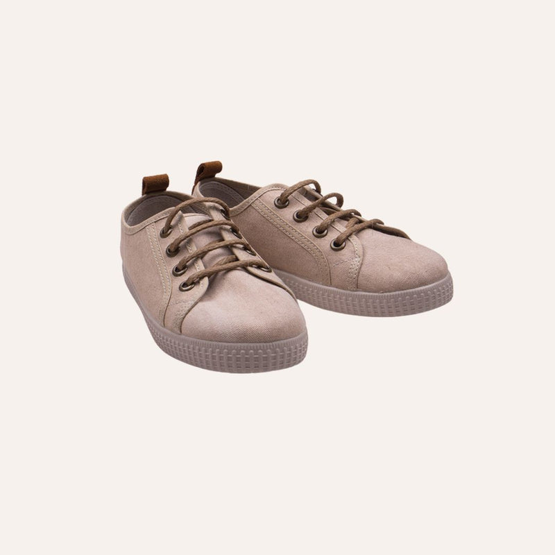 Deportivo lona cordones