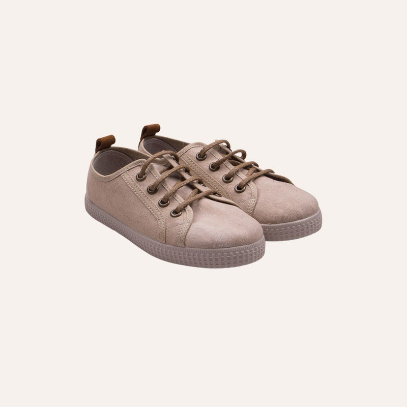 Deportivo lona cordones