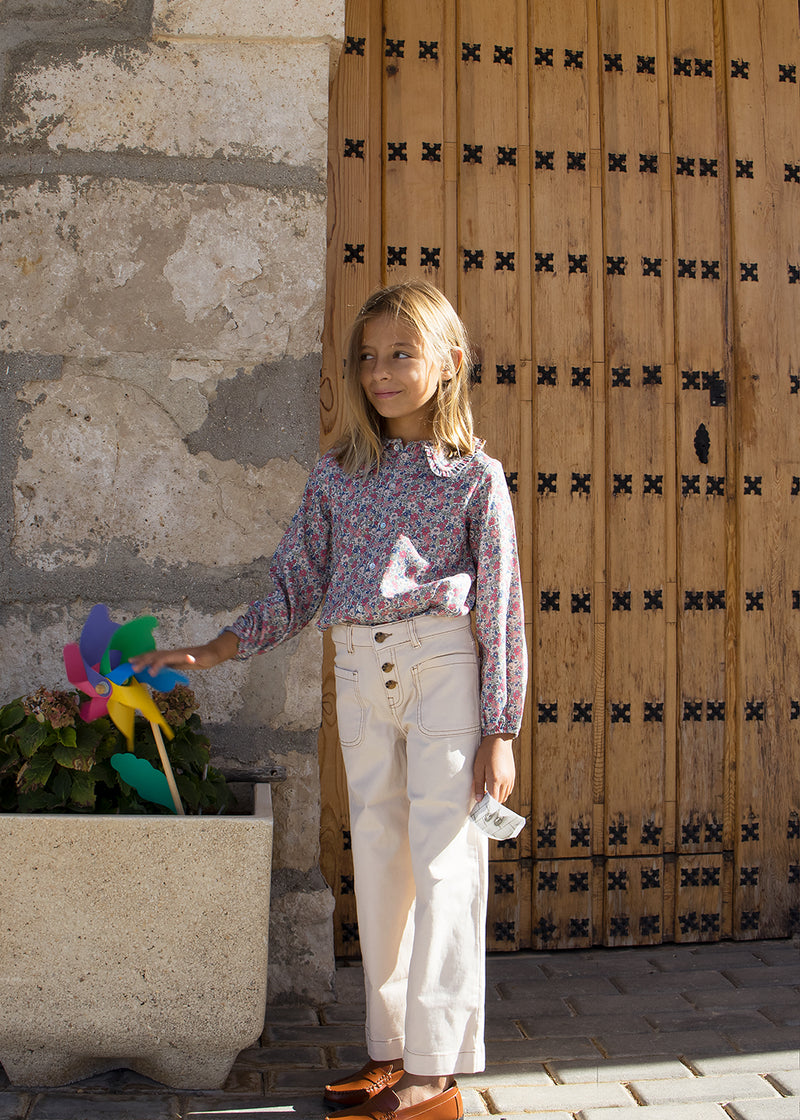 Pantalón sarga marine