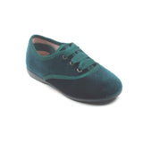 Blucher terciopelo 3 cordones