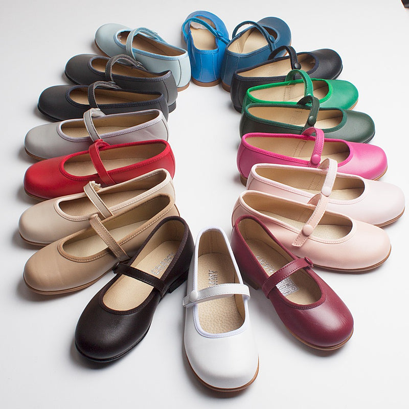 Mercedita piel con velcro