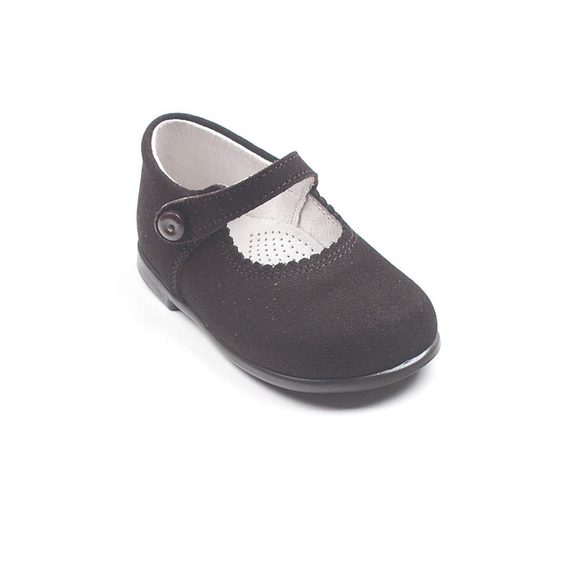 Merceditas botón serraje