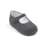 Merceditas botón serraje