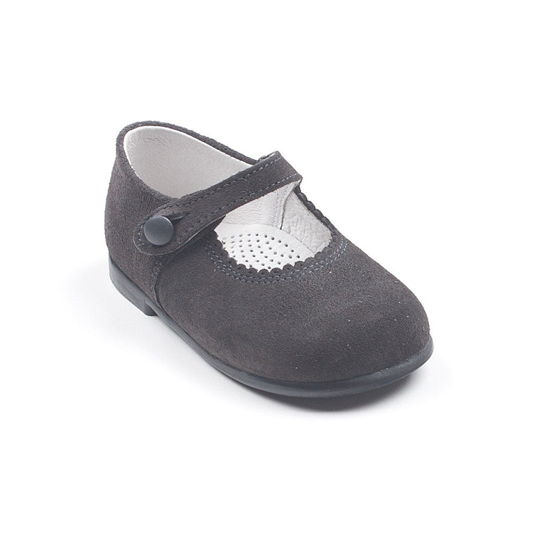 Merceditas botón serraje