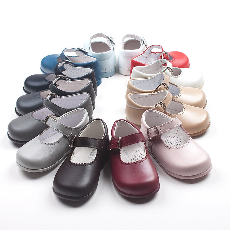 Merceditas piel hebilla