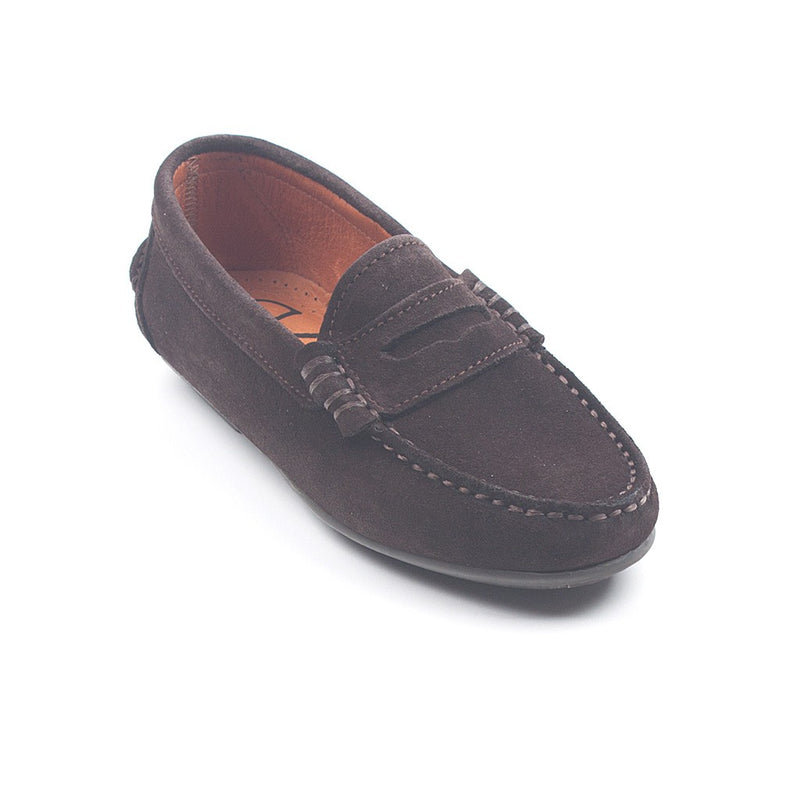 Mocasín antifaz serraje