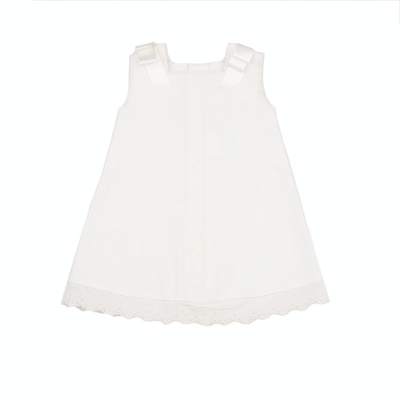 Faldón sin mangas de piqué