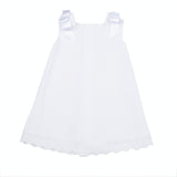 Faldón sin mangas de piqué